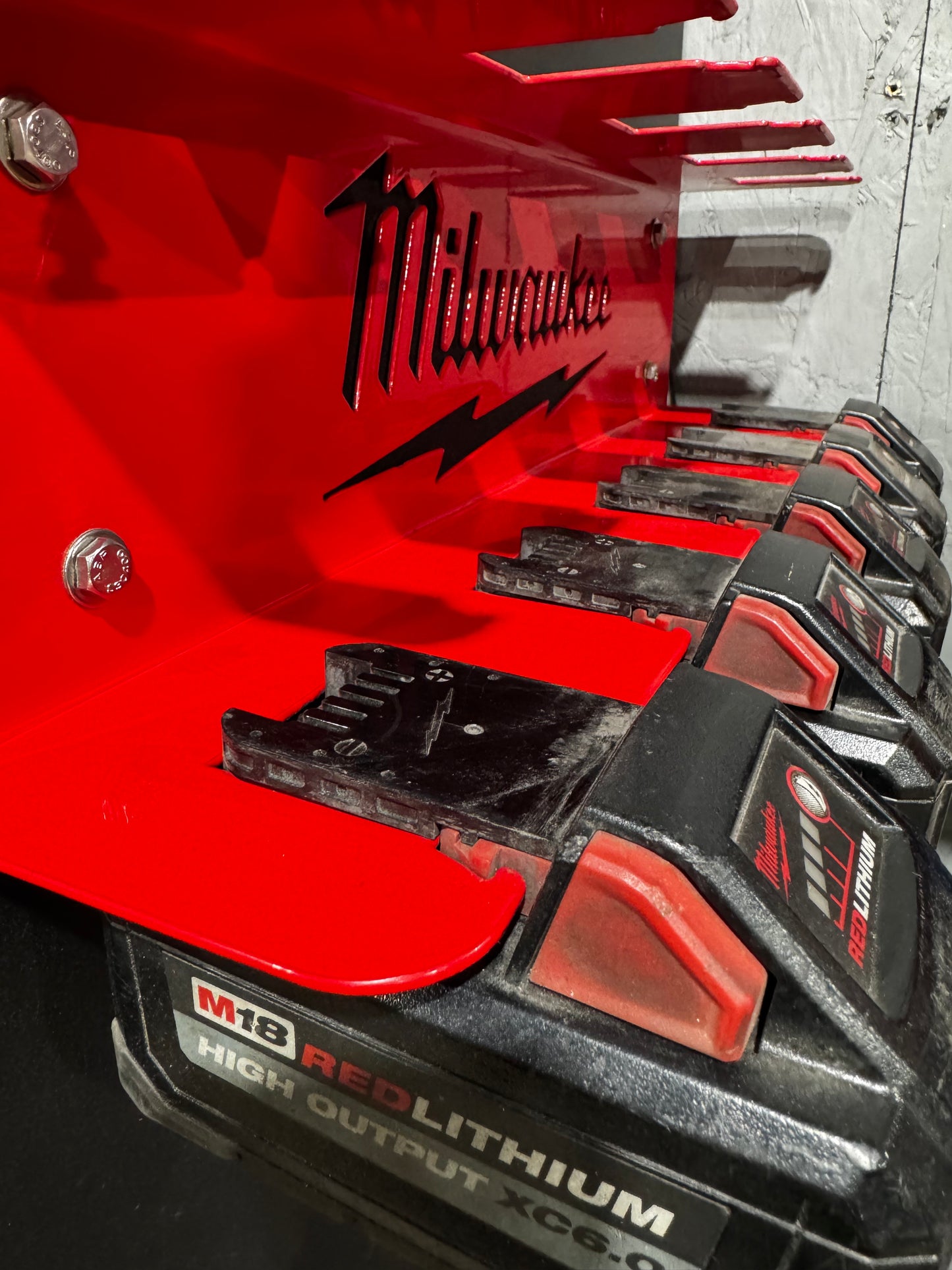 M12 / M18 Wall Mount Battery Holder