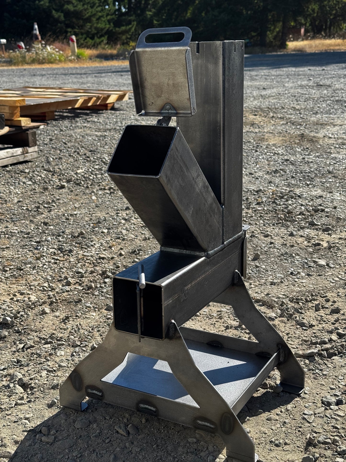 4" Rocket Stove