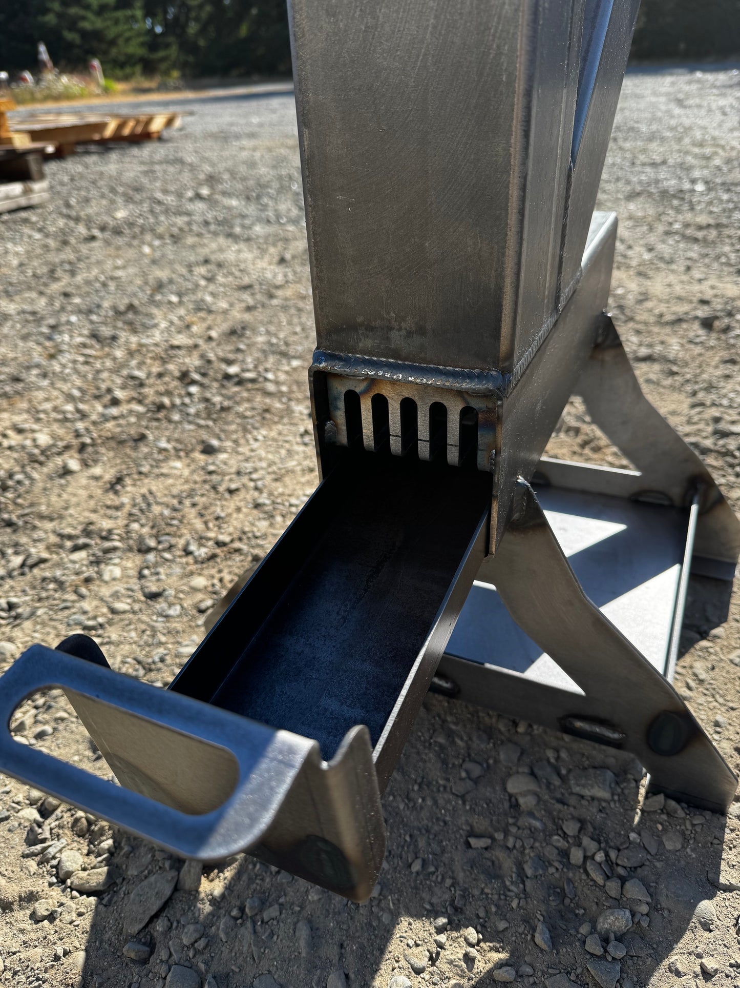 4" Rocket Stove